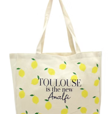 Printed tote bag product photo